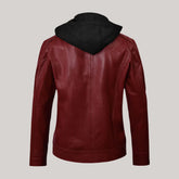 Rodeo Hooded Leather Jacket